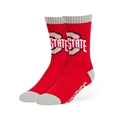 Ohio State Buckeyes NCAA Red Bolt Sport Sock *SALE* Size M