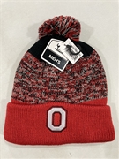 Ohio State Buckeyes NCAA Black Mass Ferndale Knit Cuff Hat w/ Pom *NEW*