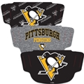 Pittsburgh Penguins NHL 3-Pack Fan Mask Face Covering *SALE*