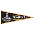 Pittsburgh Penguins NHL Stanley Cup Champions Pennant *CLOSEOUT* Bulk 350Ct Case