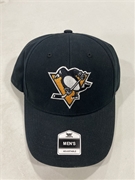 Pittsburgh Penguins NHL Black Mass Basic MVP Adjustable Hat "NEW"