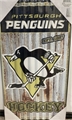 Pittsburgh Penguins NHL Corrugated Metal Wall Art *SALE*