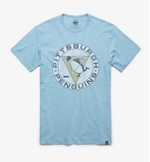 Pittsburgh Penguins Vintage NHL Carolina Men's Grit Scrum Tee *NEW* - Dozen Lot