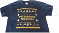 Pittsburgh Football Ugly Christmas Sweater T Shirt - Dozen Lot *CLOSEOUT*