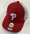 Philadelphia Phillies MLB Red Trucker Mesh Snapback Hat *SALE*
