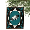Philadelphia Eagles NFL Stained Glass Ornament *NEW* - 6ct Case