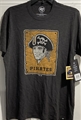 Pittsburgh Pirates Cooperstown MLB Charcoal Men's Grit Vintage Scrum Tee *NEW*