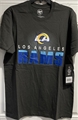 Los Angeles Rams NFL Charcoal Max Flex Men's Super Rival Tee *NEW*