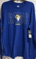 Los Angeles Rams NFL Royal Men's Split Squad Super Rival Long Sleeve Tee *SALE* - Lot of 10