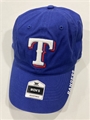 Texas Rangers MLB Royal Mass Club Acton Clean Up Adjustable Hat *NEW*