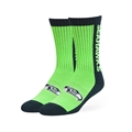 Seattle Seahawks NFL Light Navy Riggins Sport Sock Size M *SALE*