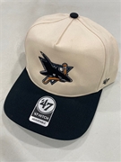 San Jose Sharks NHL Natural Two Tone Hitch Snapback Hat *NEW*