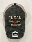 Texas Longhorns NCAA Camo Mass Pincer Clean Up Mesh Snapback Hat *NEW*