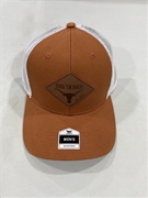 Texas Longhorns NCAA Burnt Orange Mass Local Patch Trucker Snapback Hat *NEW*