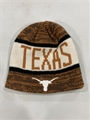 Texas Longhorns NCAA Burnt Orange Mass Tackle Knit Beanie *NEW*