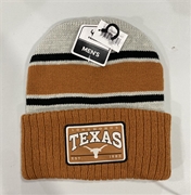 Texas Longhorns NCAA Natural Mass Vista Knit Cuff Cap *NEW*