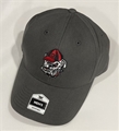 Georgia Bulldogs NCAA Charcoal Mass Basic MVP Adjustable Hat *NEW*