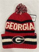 Georgia Bulldogs NCAA Red Bering Knit Cuff Pom *NEW*