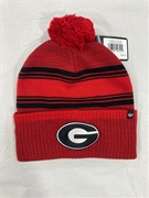 Georgia Bulldogs NCAA Red Fadeout Knit Cuff Pom *NEW*