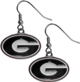 Georgia Bulldogs Logo NCAA Dangle Earrings