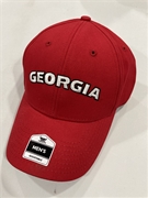 Georgia Bulldogs NCAA Red Mass Basic Adjustable Hat *NEW*