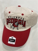 Georgia Bulldogs Vintage NCAA Natural Mass Bold City Clean Up Adjustable Hat *SALE*