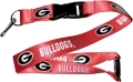 Georgia Bulldogs NCAA Red Lanyard