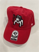 Georgia Bulldogs Vintage NCAA Red Classic Franchise Fitted Hat *NEW* - Dozen Lot