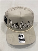 North Carolina Tar Heels NCAA System Grey Overhand Hitch Snapback Hat *NEW*