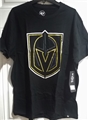 Vegas Golden Knights NHL Jet Black Super Rival Tee Men's