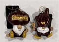 Washington Commanders NFL Gnome Fan Ornament 2 Assorted *NEW* - 6ct Case