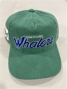 Hartford Whalers Vintage NHL Kelly Crosstown Cord Arch Hitch Snapback Hat *NEW*