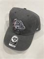 Gonzaga Bulldogs NCAA Charcoal Clean Up Adjustable Hat *NEW*