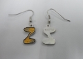 Pittsburgh Pirates Zoltan Z Hands Silver Dangle Earrings 60 Count Lot *CLOSEOUT*