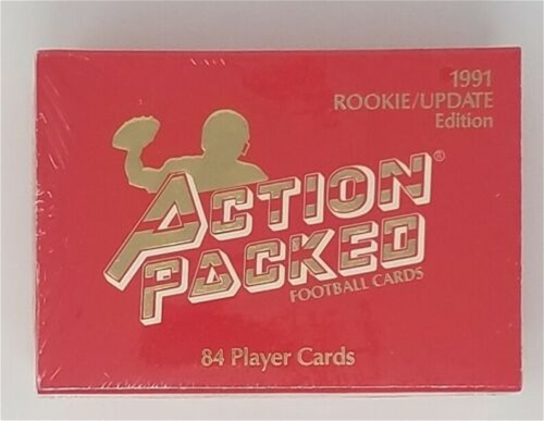 1991 Action Packed Rookie/Update Edition Set - 84 Cards