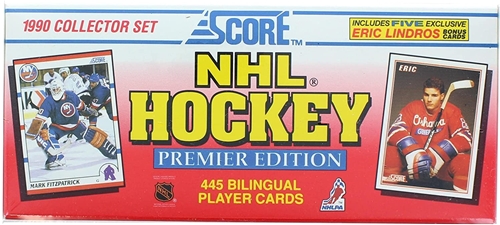 1990-91 NHL Score Bilingual Hockey 445 Cards Premier Edition Sealed Collector Set *SALE*