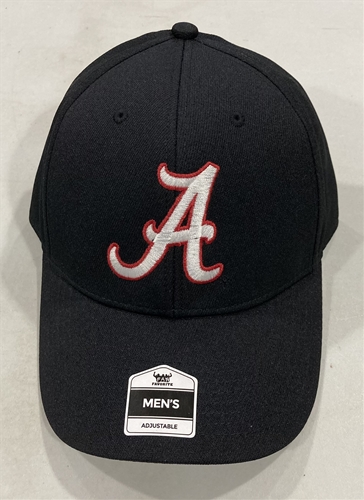 Alabama Crimson Tide NCAA Black Mass Basic MVP Adjustable Hat *NEW*