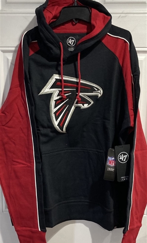 Atlanta Falcons NFL Jet Black Main Event Embroidered Men&#39;s Hoodie *SALE* Lot of 4