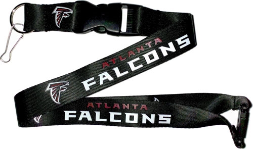 Atlanta Falcons NFL Black Lanyard