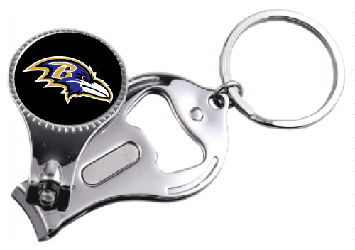 Baltimore Ravens NFL 3 in 1 Metal Key Chain