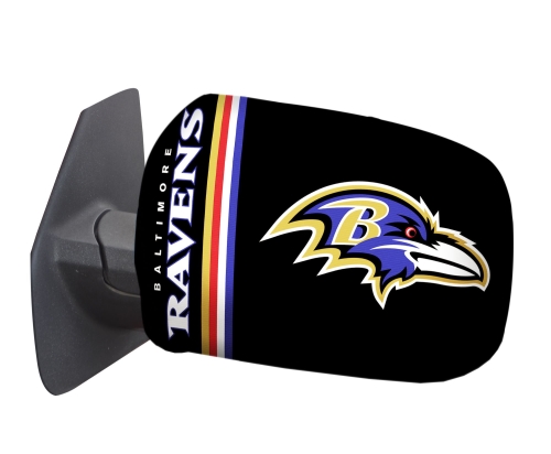 Baltimore Ravens NFL Mirror Covers 2 Pack - Small *$1 EACH*