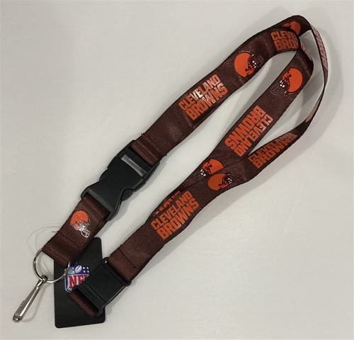 Cleveland Browns NFL Brown Lanyard