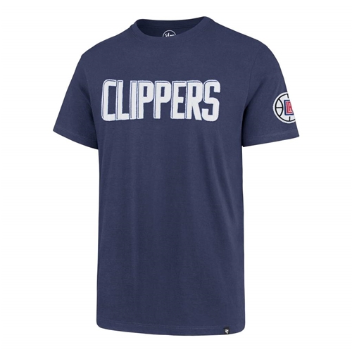 Los Angeles Clippers NBA Bleacher Blue Fieldhouse Men&#39; Tee *LAST ONE* Shirt Size S