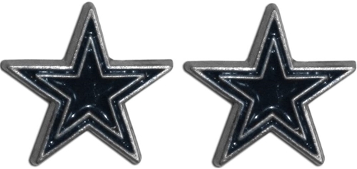 Dallas Cowboys NFL Silver Stud Earrings