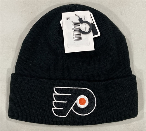 Philadelphia Flyers NHL Black Mass Knit Cuff Cap