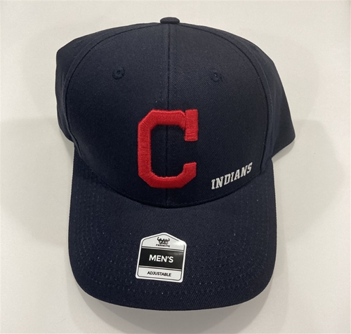 Cleveland Guardians Legacy MLB Navy Mass Colburn MVP Adjustable Hat *SALE*