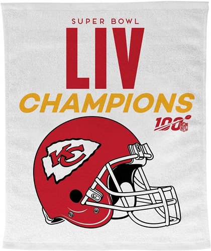 Kansas City Chiefs NFL Super Bowl LIV (54) Champions Rally Towel