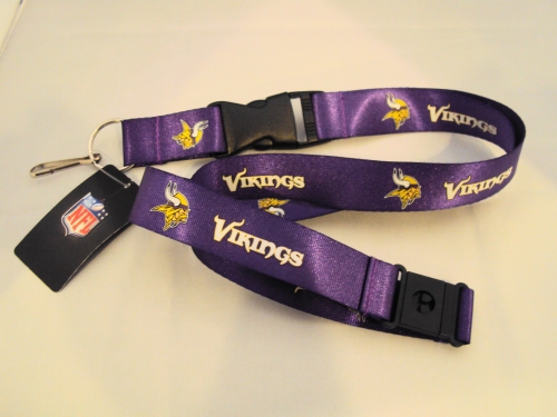 Minnesota Vikings NFL Purple Lanyard
