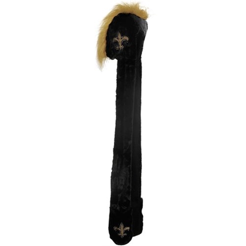 New Orleans Saints NFL Mohawk Long Thematic Dangle Hat *$1 CLOSEOUT*
