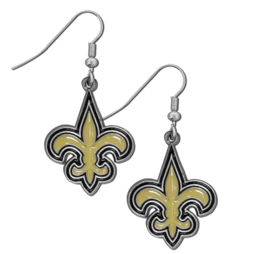 New Orleans Saints NFL Dangle Earrings